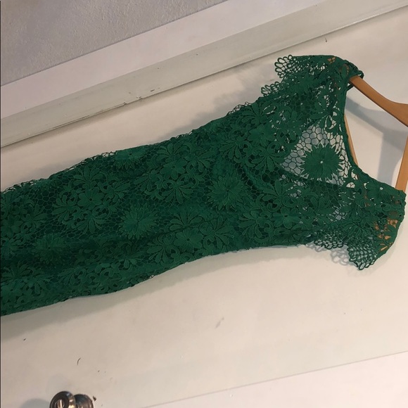 Paper Dolls midi dress, green, 2 - Picture 3 of 7